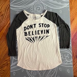 Womens Journey Designed Exclusively by Lucky Brand Band Shirt